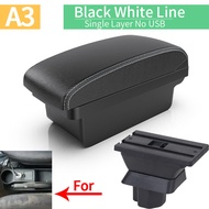 For Mazda 2 Armrest box For Mazda 2 Demio Car Armrest Box Central Storage box Interior Retrofit USB 