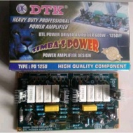 Power BTL simbas Power Amplifier 600W-1250W DTK PD 1250