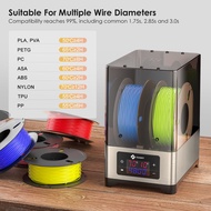 3D เครื่องพิมพ์ Filament เครื่องเป่าพร้อมพัดลม110W PTC Dehydrator Dryer กล่องอุ่นปิด-Loop ความร้อนคง