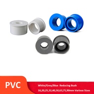 PVC Reducing Bush Reducer 16,20,25,32,40,50,63,75,90mm Metric Solvent Weld Pipe Fitting Pipe Adapter