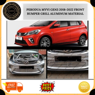 PERODUA MYVI GEN3 2018 - 2022 FRONT BUMPER GRILL ALUMINUM MATERIAL