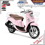 0286 DECAL FINO FULLBODY WARNA SOFT PINK PASTEL FF24 STICKER FULLBODY MOTOR FINO FI GRANDE 125 SPORT