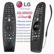 Yosun AN-MR600 Replacement LG 2015 Smart TV Remote Control (with Black Remote Control Cover), No Voice, Pointer Function, Compatible with 42LF652V 32LF652V 32LF630V 32LF65 32lf662 32lf663