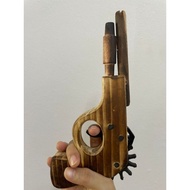 Mainan Pistol Kayu untuk Menembak Cicak / Kids Toys