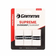 GAMMA Pickleball Over Grip Supreme Overgrip | White