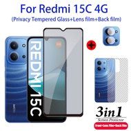 FOR Redmi 15C 4G Tempered Glass Redmi 15C 4G Screen Protector Redmi 15C 4G Camera Lens Protector Scr
