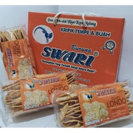 Swari Sago Tempeh Chips Londo Tempeh Chips 100 grams/crapeemalang/ souvenirskhasmalang