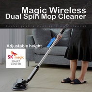 SK Magic Korea VCL-W10B Cordless Twin Dual Spin Mop Cleaner Made in Korea