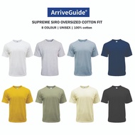 ARRIVE GUIDE  AG240 SUPREME SIRO OVERSIZED COTTON FIT TSHIRT
