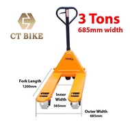 2000kg/3000kg manual hydraulic pallet jack 2ton/3ton hand pallet truck