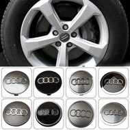 4pcs 60mm 61mm 68mm 69mm Car Styling Wheel Center Cap Hub Covers Badge 4B0601170 For Audi A3 A4 A5 A