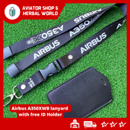 [FAST-SHIPPING 🇲🇾] AIRBUS A350XWB LANYARD FREE ID HOLDER
