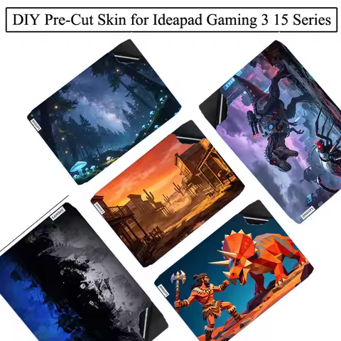 DIY Pre-Cut Vinyl Sticker Skin Cover for Lenovo Ideapad Gaming 3 15 Gen 7 6 15ARH7 15IAH7 15ACH6 15I