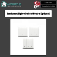 (SG Stock) Zemismart Zigbee Smart Switch (Neutral Optional) - Works with Google Home, Amazon Alexa, 