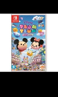 〔二手〕Switch 迪士尼 Disney Tsum Tsum 嘉年華 〔中文版〕〔遊戲卡片〕