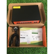 Poe camera power splitter, poe switch