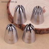 [ER] 901 902 903 904 Stainless Steel Large Size Close Star Piping Nozzle Cream Icing Tips Cake Fonda