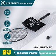ALP BBQ3.0 2pcs ultra lightweight 8U 62g badminton racket carbon fiber rackets type professional off