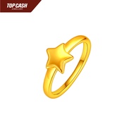 Top Cash Jewellery 999 Gold Star Ring