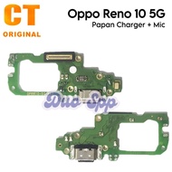 PCB Connector Board Charger Mic OP Reno 10 5G / CPH2531 - Flexible Flexible Flexible Connector Conne