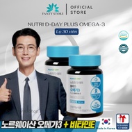 [Date August 2025] NUTRI D-DAY Plus Omega-3 Pills (Bottle of 30 pills)