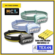 Nitecore HA23 UHE 600 lumens AAA Battery Headlamp