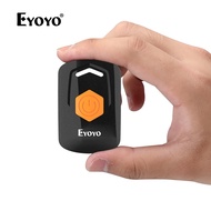 Eyoyo Mini 2D QR 1D Bluetooth Barcode Scanner พร้อม Bluetooth & 2.4G Wireless & USB Wired 3 Connecti