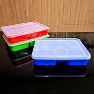 Rantang Tempat Makan Kotak Makan Segi Lunch Box Catering Katering 5 Lima Sekat 5 Lima Plastik