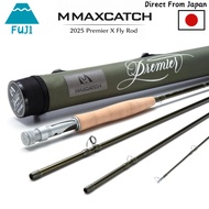 Maxcatch Premier X Fly Rod - IM8 Graphite, Moderate Fast Action, 3-12WT, Includes Carrying Case, Per