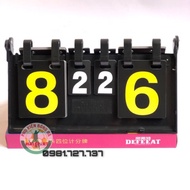 Sports score flip chart 8114 (Real Video) Football, basketball, volleyball, Tennis score flip chart