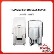 Cover Luggage Protector Transparent PVC Usable Travel Suitcase | Luggage Bag Cover 18 20 22 24 28 IN