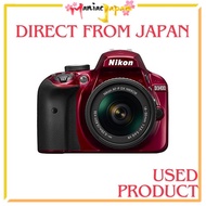 [ Used Camera from Japan ] [ DSLR Camera ] Nikon D3400 AF-P 18-55 VR Lens Kit Red D3400LKRD