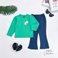 TAFA BLACKTAG LIMITED GREEN BOTCUT GIRL