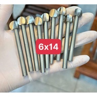 White peach cot 6 (6x14) 3 sides. cot 6mn machine cover