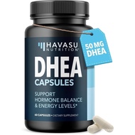 DHEA 50mg Supplement for Hormone Balance - Supports Energy for Men and Women - Dehydroepiandrosteron