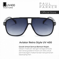 Paul Parker - UV 400 Aviator Men's Sunglasses - 100% UV Protection - Premium Men's Sunglasses