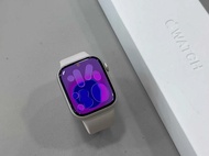 💰 Apple Watch S7 45mm GPS 白色｜電池85%｜99新｜鋁金屬錶殼｜包順豐智能櫃