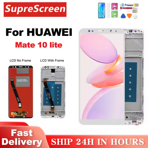 LCD For HUAWEI Mate 10 Lite RNE L01 L02 L03 L21 LCD Display Touch Screen Digitizer Assembly For Huaw