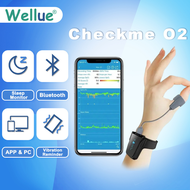 Wellue Checkme O2 Wrist Oxygen Monitor Medical Portable Oximetry Sleep Monitoring Device Sleep Apnea