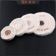 X.B.K 3/4/5/6/7/8" Wheels Buffing Polishing Wheel Cotton Lint Cloth Buffing Wheel Gold Silver Jewelr