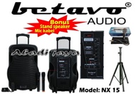 speaker portable meeting wireless betavo nx15 beavo nx 15 15 inch