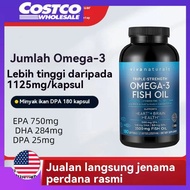 viva Naturals OMEGA-3 Fish Oil by Viva Naturals 2500mg180 kapsul1500mgEPA 568mgDHA-Costco