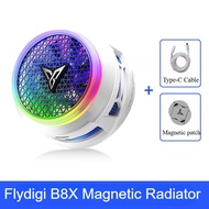 Flydigi B8X EVA Magnetic Phone Cooler Fan Ultra Fast Heat Dissipation Frequency Conversion RGB Radia