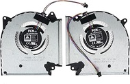 Replacement CPU & GPU Cooling Fan for ASUS ROG Strix G15 Advantage Edition G513QY G713QY FR8A FR9J D