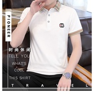 Polo Shirt Men Short-Sleeved T-Shirt Shirt Shirt Men Polo Shirt Top Men Business Polo Fashion Men's Lapel Polo Summer