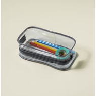 Daiso Korea Transparent Pen Case – Clear Stationery Pouch