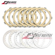 Friction Steel Clutch Plates Discs Set For YAMAHA DT 230 DR230R Lanza 1997-1998 DT 200 R 1988-1996 D