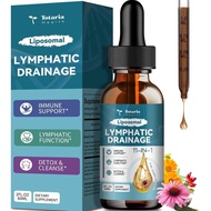 Liposomal Lymphatic Drainage Drops11Combination1Organic Lymphatic Drainage with Burdock Root, Echina