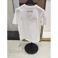 EVISU Seagull Patch Casual Short Sleeve T-Shirt - Ideal for Couples