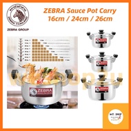 Zebra Carry Sauce Pot (20cm/22cm/24cm/26cm/28cm/30cm)